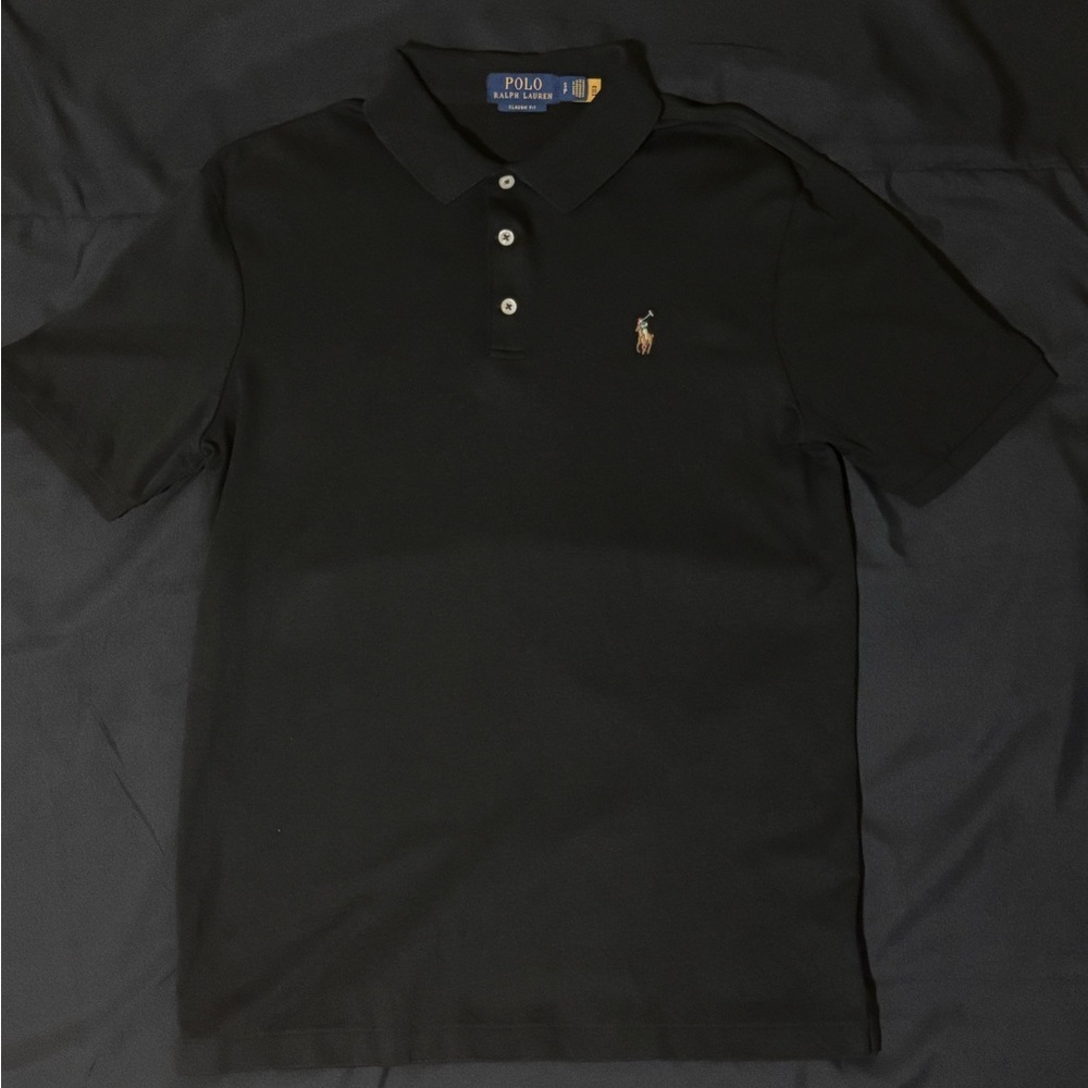 Ralph Lauren Black Polo Shirt